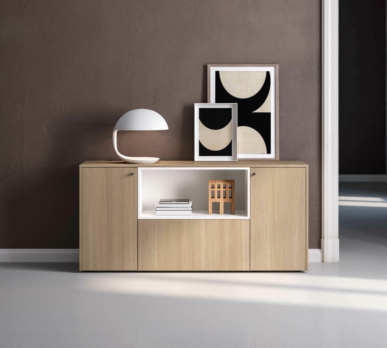 Mobile di colore Rovere Twist. 